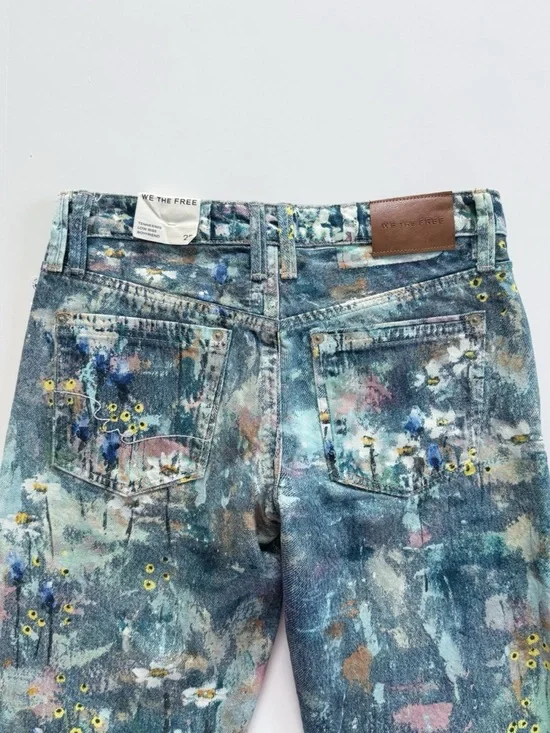 Free People We The Free Tennessee Low-Rise Illusions Jeans | 25 NWT - Picture 9 of 13